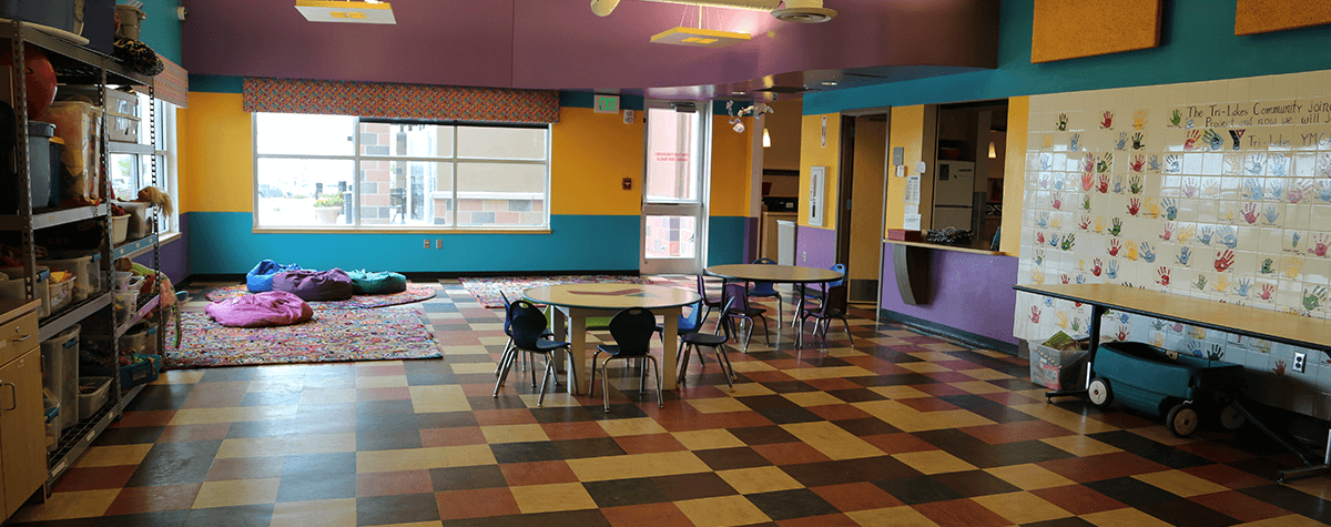 The childrens center at Tri-Lakes YMCA